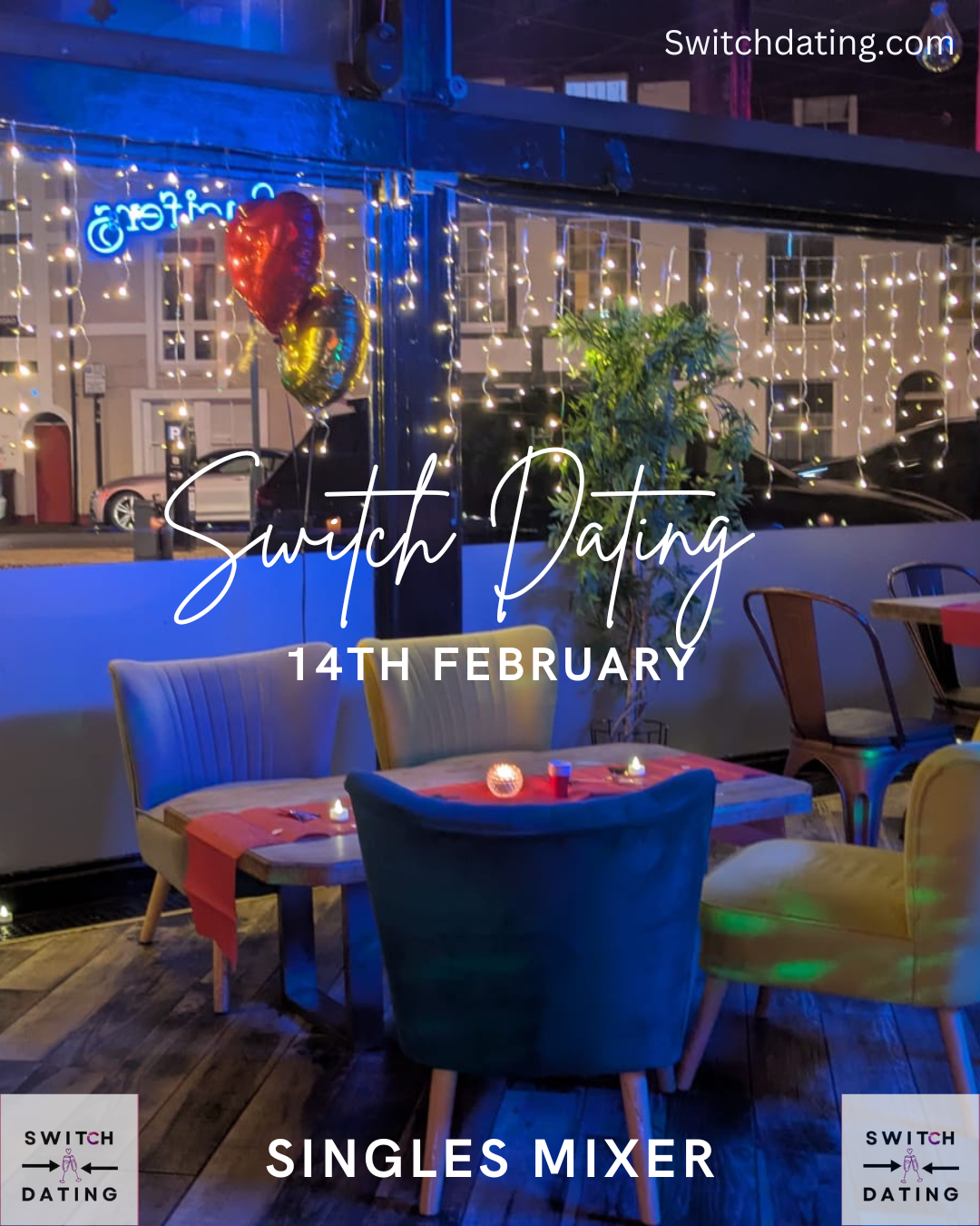 February 14th Singles Mixer - Lucifers Worthing